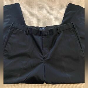 Men’s Black Dockers, 42x30, Cotton, Flat Front